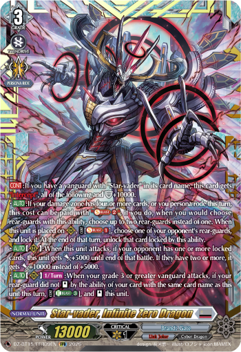 DZ-BT15/FFR09EN Star-vader, Infinite Zero Dragon FFR DZBT15