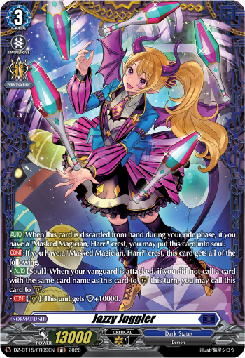 DZ-BT15/FR09EN Jazzy Juggler FR DZBT15