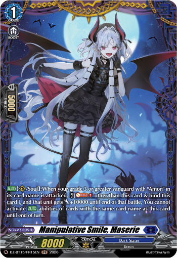 DZ-BT15/FR15EN Manipulative Smile, Maserie FR DZBT15