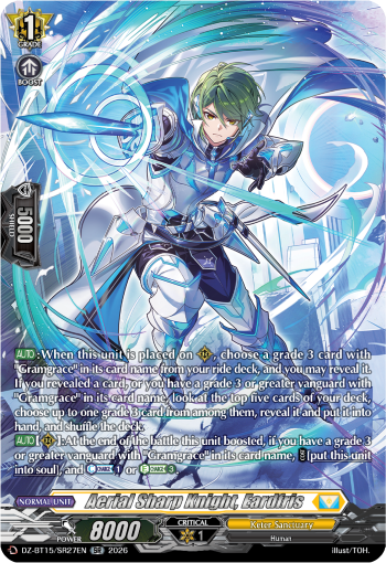 DZ-BT15/SR27EN Aerial Sharp Knight, Eardfris SR DZBT15