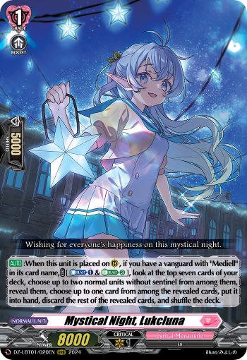 DZ-LBT01/020EN Mystical Night, Lukcluna RRR