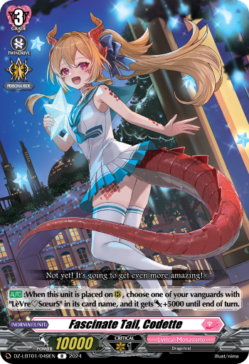 DZ-LBT01/049EN Fascinate Tail, Codette R