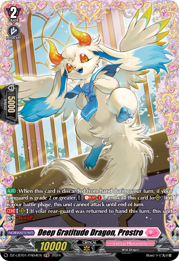 DZ-LBT01/FR04EN Deep Gratitude Dragon, Prestro FR