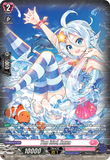 DZ-LBT01/SR26EN Top Idol, Aqua SR