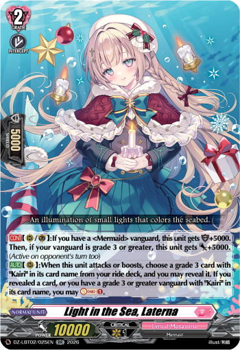 DZ-LBT02/025EN Light in the Sea, Laterna RR DZLBT02