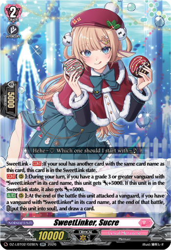 DZ-LBT02/028EN SweetLinker, Sucre RR DZLBT02