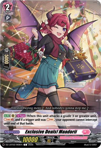 DZ-LBT02/069EN Exclusive Deals! Maadorii C DZLBT02