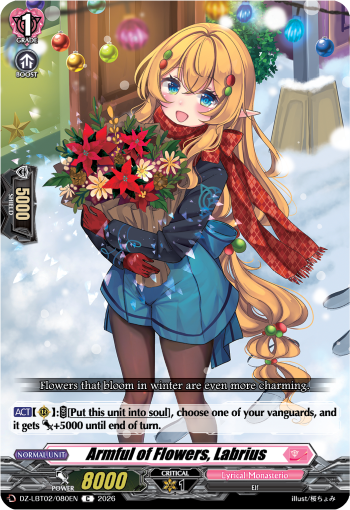 DZ-LBT02/080EN Armful of Flowers, Labrius C DZLBT02