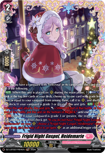 DZ-LBT02/FR04EN Frigid Night Gospel, Heidemarie FR DZLBT02