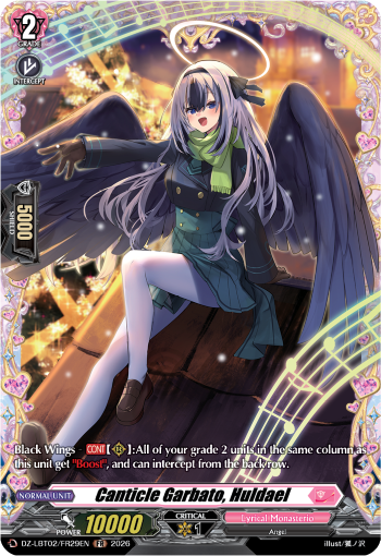 DZ-LBT02/FR29EN Canticle Garbato, Huldael FR DZLBT02