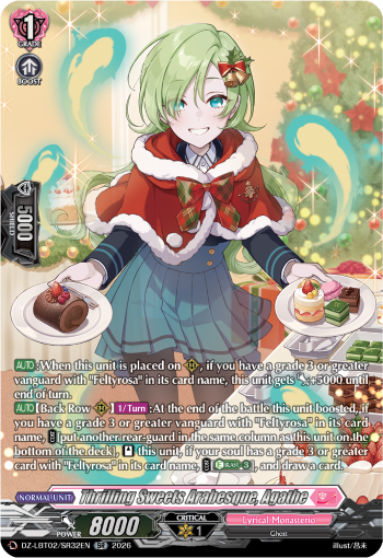 DZ-LBT02/SR32EN Thrilling Sweets Arabesque, Agathe SR DZLBT02