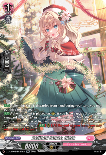 DZ-LBT02/SR37EN Refined Sense, Riefa SR DZLBT02