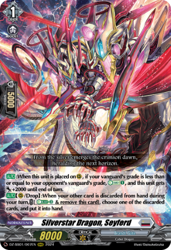 DZ-SS01/007EN Silverstar Dragon, Seyferd RRR