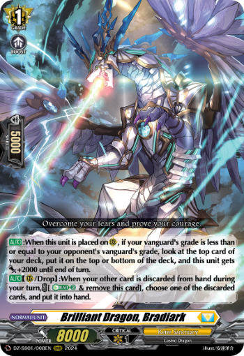 DZ-SS01/008EN Brilliant Dragon, Bradiark RRR