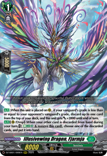 DZ-SS01/009EN Illusivewing Dragon, Fjarmja RRR