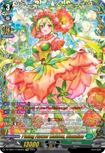 DZ-SS01/FFR09EN Pining Flower Maiden, Claudine FFR