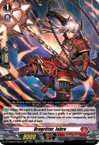 DZ-SS04/010EN-R Dragritter, Jabre (Foil)