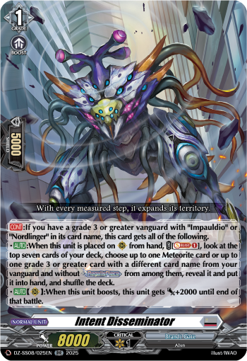 DZ-SS11/025EN Intent Disseminator DZSS11