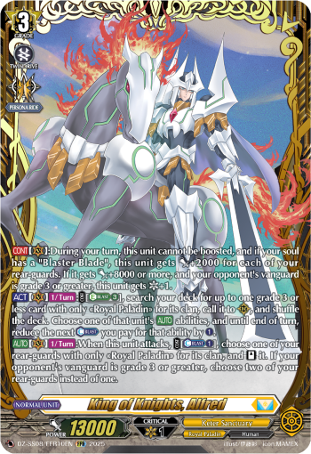 DZ-SS11/FFR10EN King of Knights, Alfred DZSS11