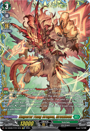 DZ-SS11/FFR14EN Emperor Fang Dragon, Growleon DZSS11