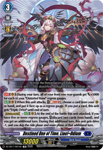 DZ-SS11/001EN Destined One of Time, Liael=Odium TD DZSS11