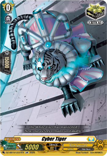 DZ-SS15/LG37EN Cyber Tiger LGR DZSS15