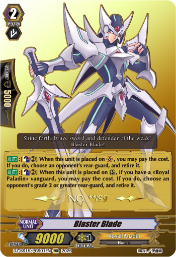 DZ-SS15/PGS01EN Blaster Blade PGS DZSS15