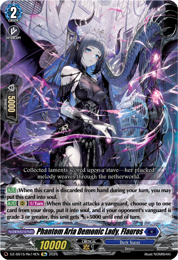 DZ-SS15/Re14EN Phantom Aria Demonic Lady, Flauros Re DZSS15