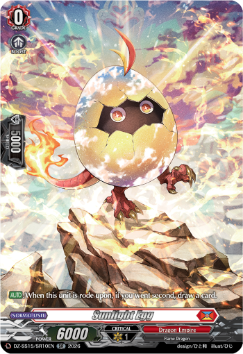 DZ-SS15/SR10EN Sunlight Egg SR DZSS15