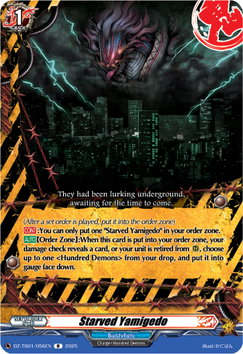 DZ-TB01/056EN Starved Yamigedo R DZTB01