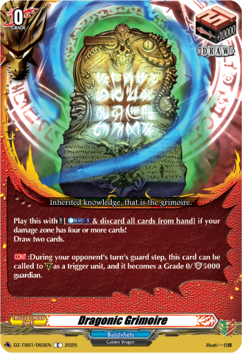 DZ-TB01/093EN Dragonic Grimoire C DZTB01