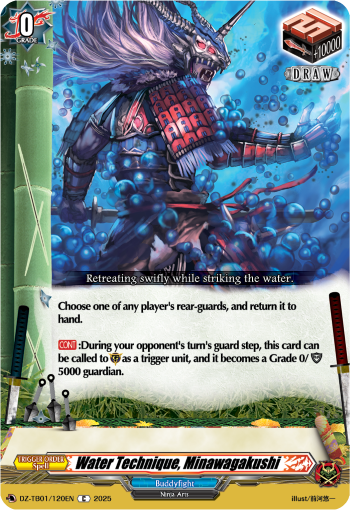 DZ-TB01/120EN Water Technique, Minawagakushi C DZTB01