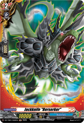 DZ-TB01/H02EN Jackknife "Berserker" H DZTB01