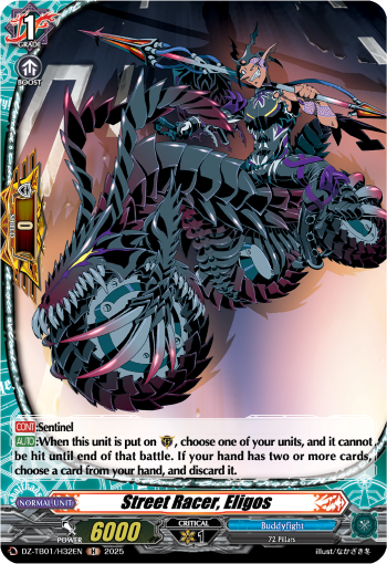 DZ-TB01/H32EN Street Racer, Eligos H DZTB01