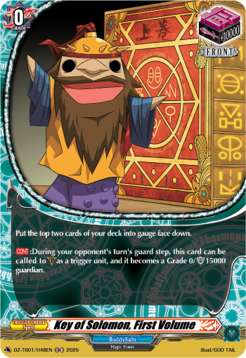 DZ-TB01/H48EN Key of Solomon, First Volume H DZTB01