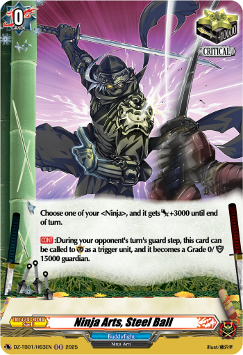 DZ-TB01/H63EN Ninja Arts, Steel Ball H DZTB01