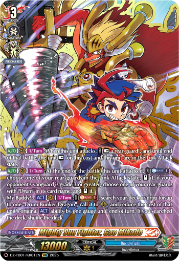 DZ-TB01/KR01EN Mighty Sun Fighter, Gao Mikado KR DZTB01