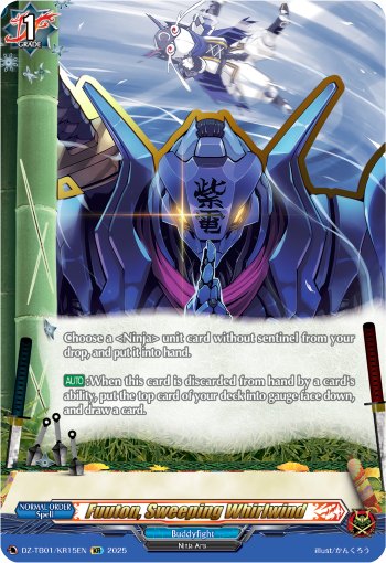 DZ-TB01/KR15EN Fuuton, Sweeping Whirlwind KR DZTB01