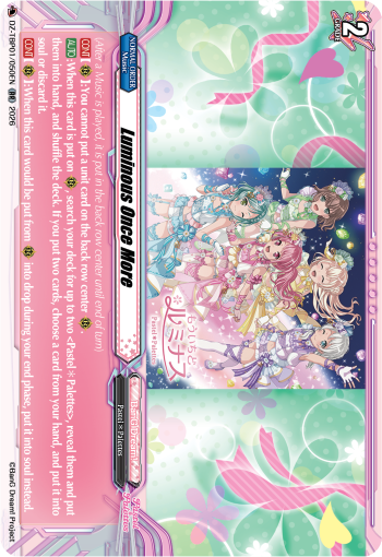 DZ-TBP01/050EN Luminous Once More RR DZTBP01