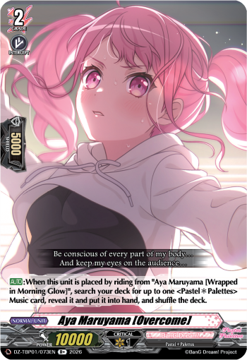 DZ-TBP01/073EN Aya Maruyama [Overcome] R+ DZTBP01