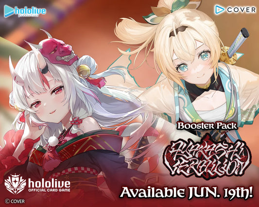 Hololive OCG Ayakashi Vermillion (hOCG-hBP06e) ENGLISH Playset [PREORDER] Yuubies