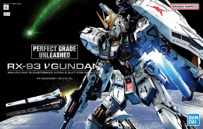 PG UNLEASHED 1/60 ν GUNDAM gunpla