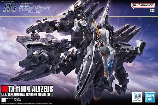 HG 1/144 Alyzeus gunpla