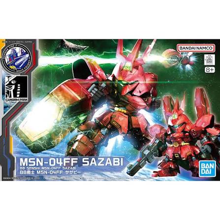 BB SENSHI MSN-04FF SAZABI gunpla