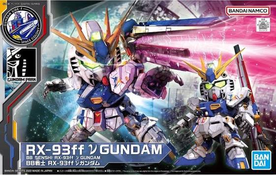 BB SENSHI RX-93ff Nu GUNDAM gunpla