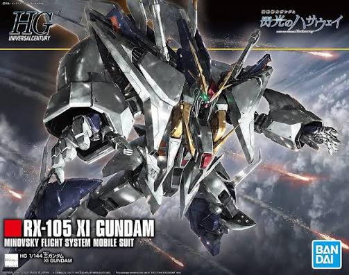 HGUC 1/144 XI GUNDAM gunpla