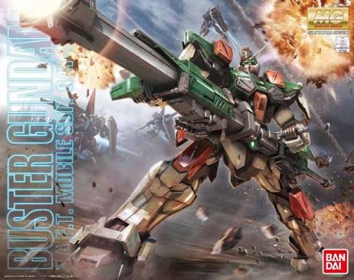 MG 1/100 Buster Gundam gunpla