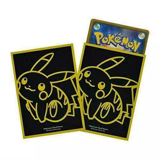 Pokemon Center 2019 Neon Color Campaign Pikachu Set Of 64 Deck Sleeves