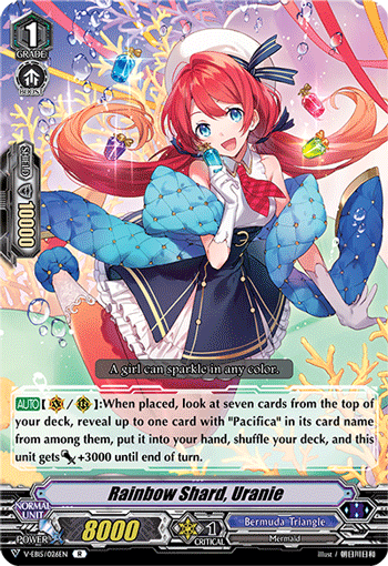V-EB15/026EN Rainbow Shard, Uranie R