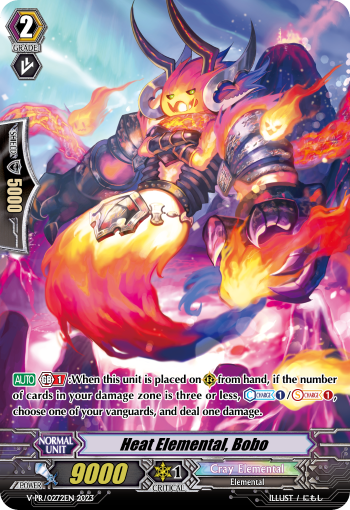 V-PR/0272EN Heat Elemental, Bobo PR